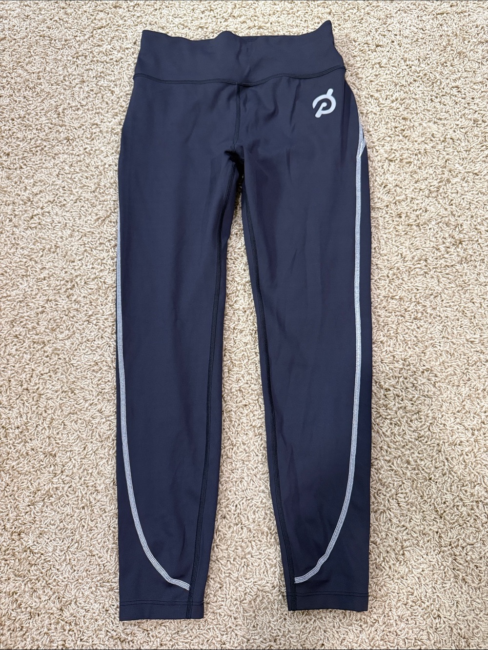 Peloton High-Waisted Leggings Women’s Medium Black | 25” Inseam | Hidden Waist P